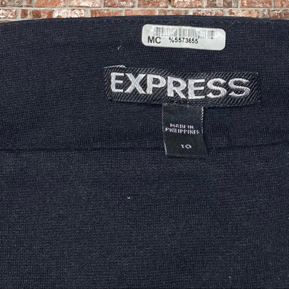 Express solid black miniskirt / 10 / Excellent condition - Picture 11 of 13